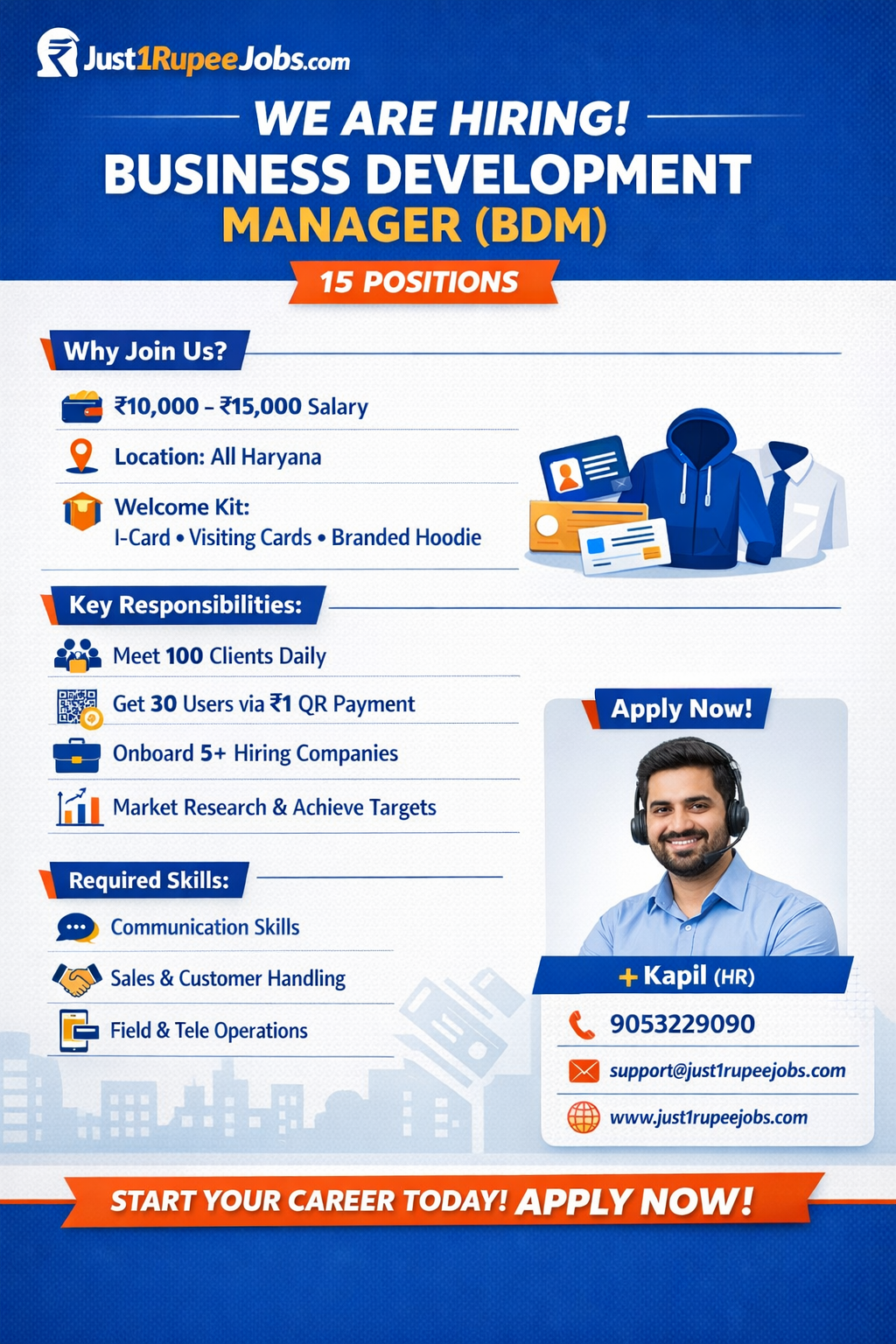 Just1RupeeJobs.com — India’s Smart Hiring Platform for Direct Recruitment